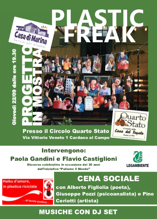 Plastic Freak casa di Marina